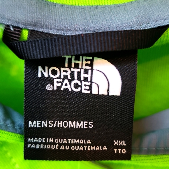 THE NORTH FACE SWEATSHIRT WITH HOODIE, LIME GREEN, EXTRA EXTRA LARGE,XXL - Picture 10 of 12
